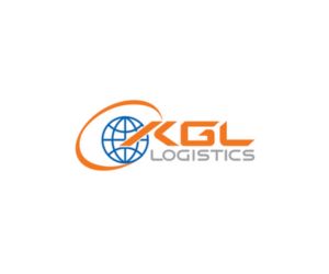 Logo of KGL Logistics showcasing a vibrant orange and blue globe, symbolizing global logistics solutions, with "KGL Logistics" elegantly inscribed in orange and grey.